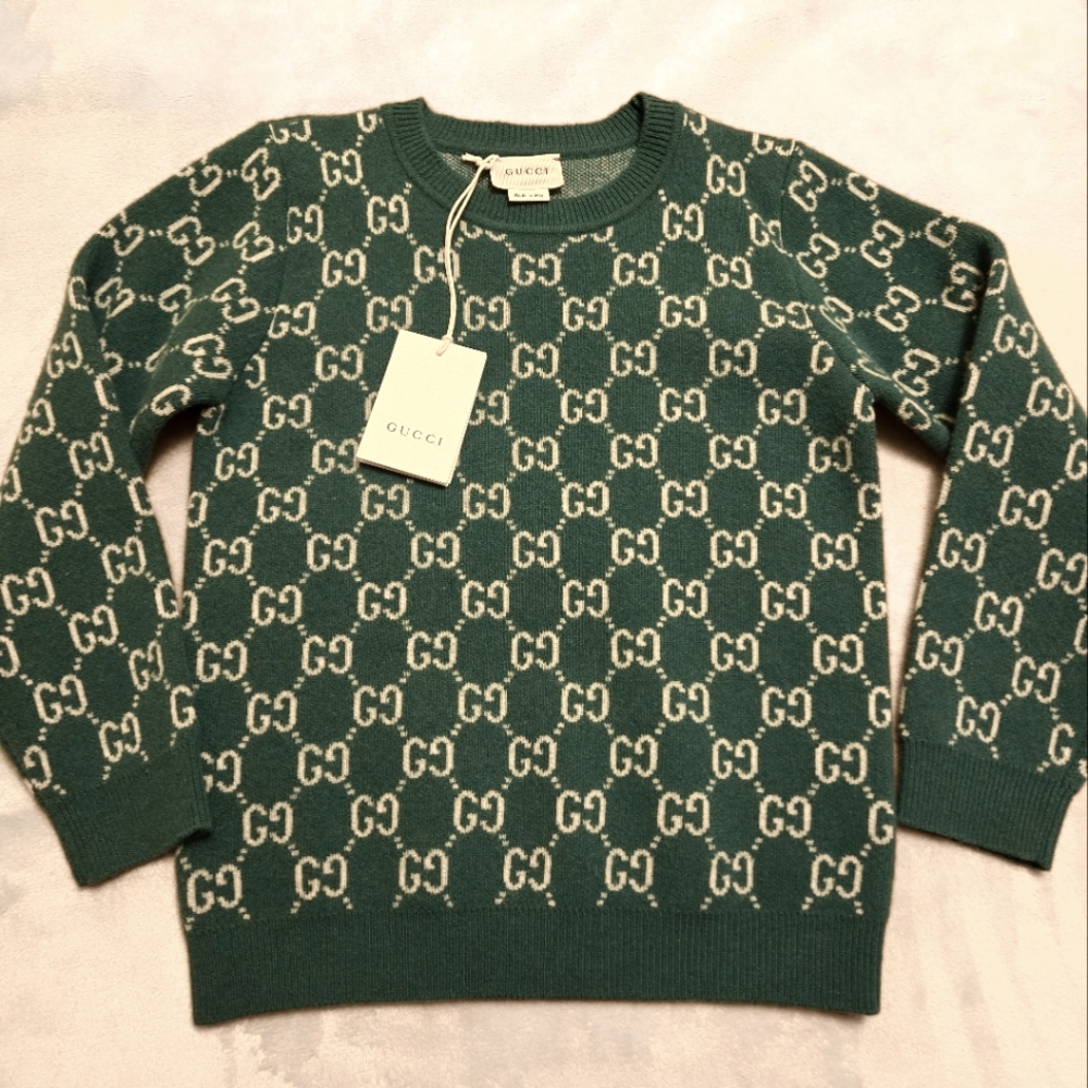 Gucci Kids 100% Wool Sweater, NWT, Size 6